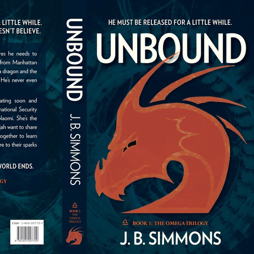 Book Cover for a Thriller: Unbound