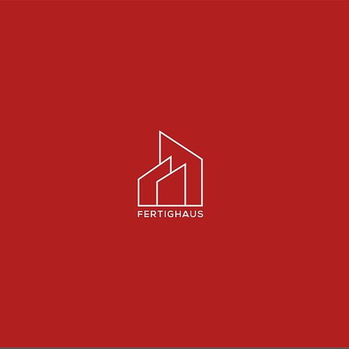 Modern Logo Concept for FERTIG.HAUS