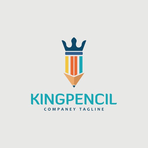 Pencil logo design