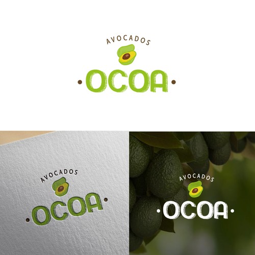 Logo design OCOA avocados