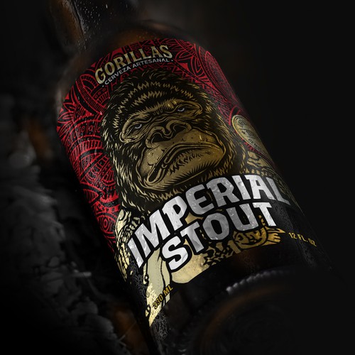 Beer label design