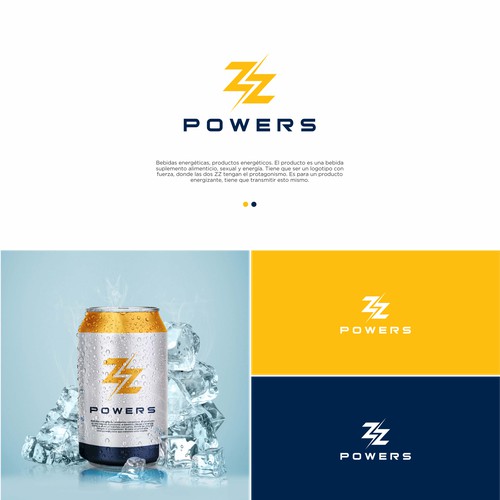 Strong Logo For Supplement Drink