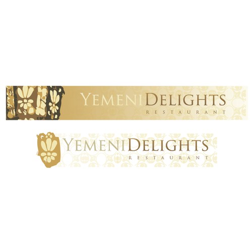 Yemeni Delights logo and and sign design