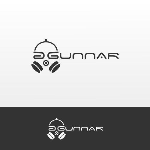 "THE GUNNAR" logo design 1