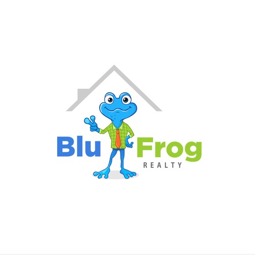 BluFrog logo character