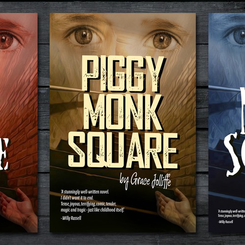 Piggy Monk Square book covers