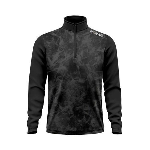 Design a quarter zip midlayer for new golf brand