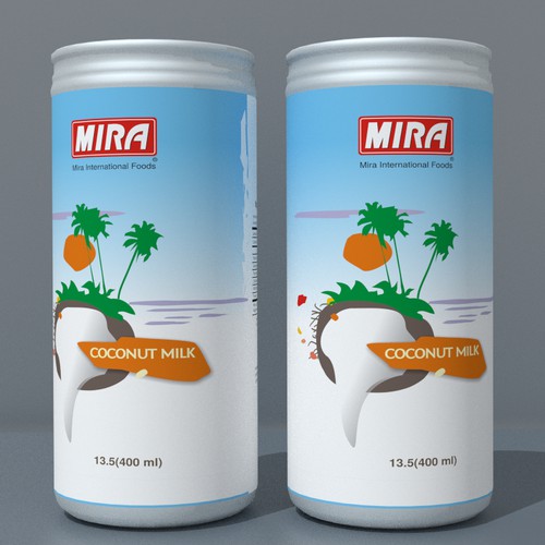Label for Coconut Milk