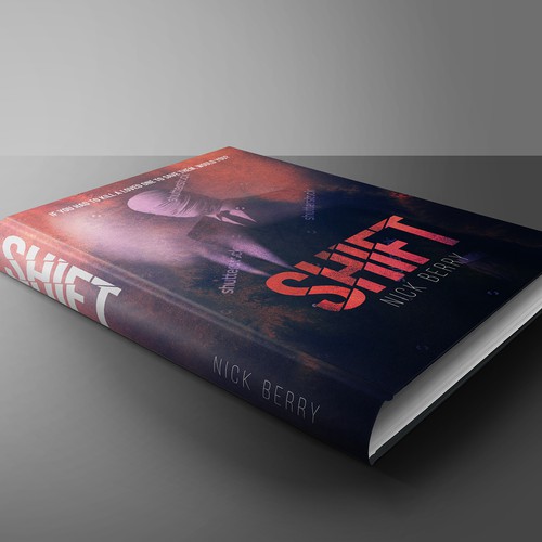 Book cover for dark thriller