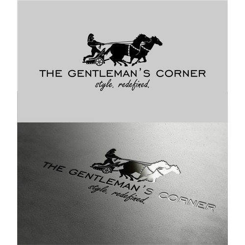 Create a winning logo design for The Gentleman's Corner