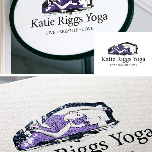 Logo concepts for Katie Riggs Yoga