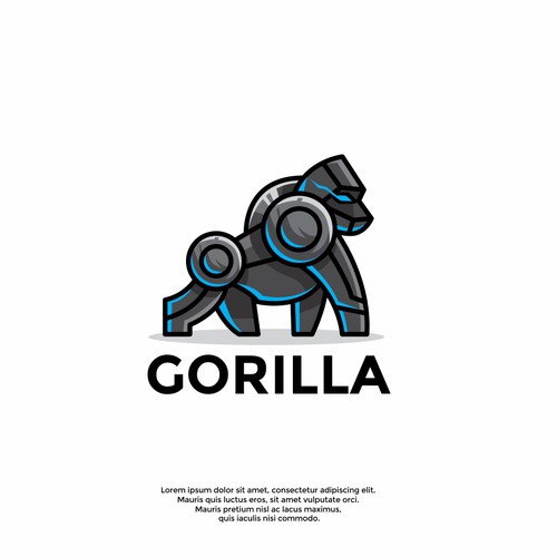 cool gorilla logo