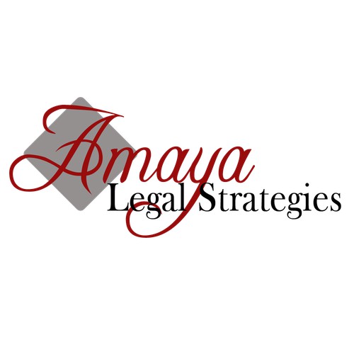 Modern Logo for Amaya Legal Firm