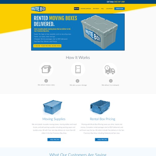 Brutebox Website Page