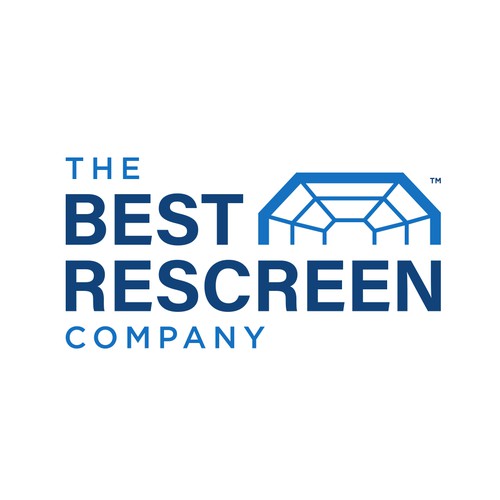 Design a logo for "The best rescreen company"