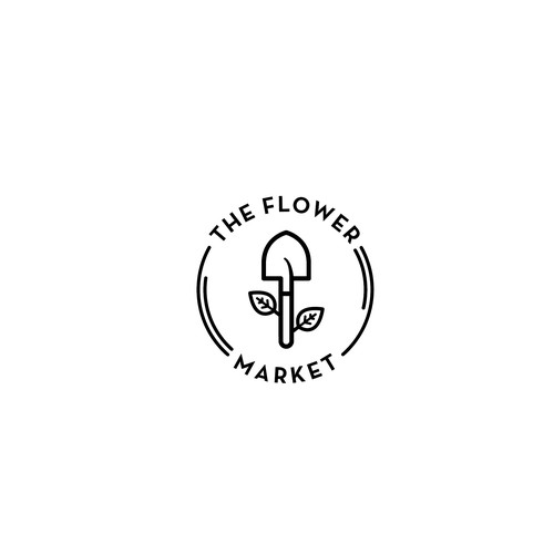 The flower market