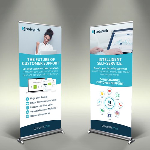 Trade Show Rollup Banner