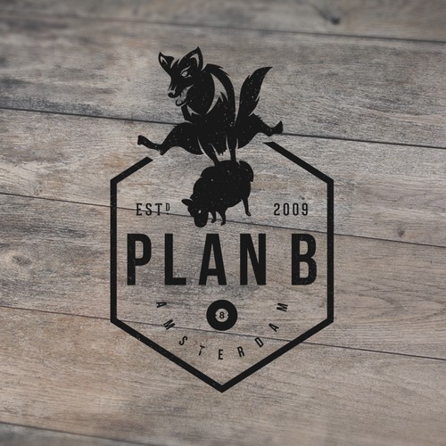 Create a stylish logo for Plan B