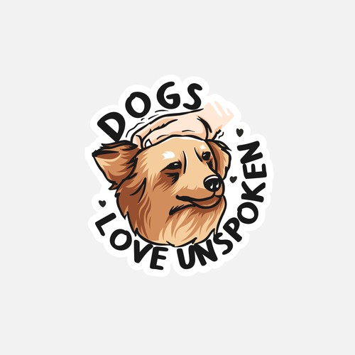 Contest entry for Dog Sticker