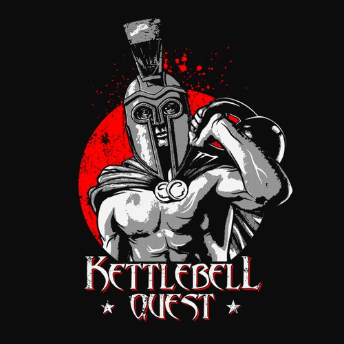 Bold fitness tshirt wanted! Kettlebell Quest