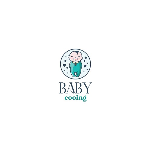 Sweet logo for baby clothing line