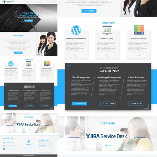 Business Consulting Modern Web Design