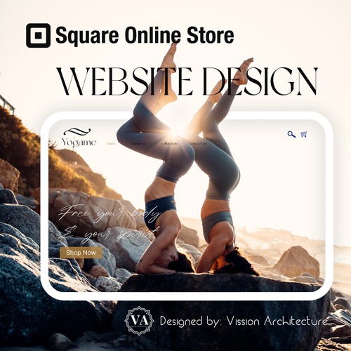 SQUARE ONLINE STORE | Design for Yogame