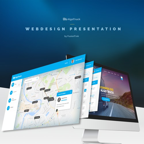 Website & Dashboard for Trucking management company.