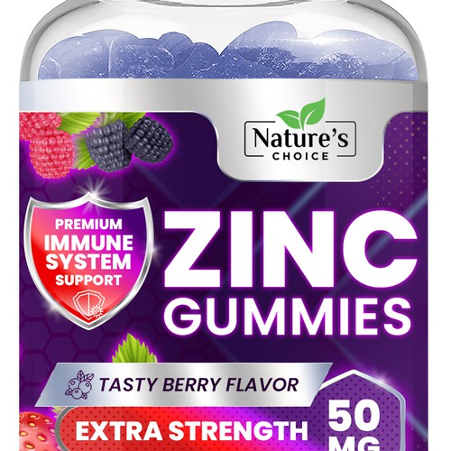  Tasty Zinc Gummies design needed for Nature's Choice