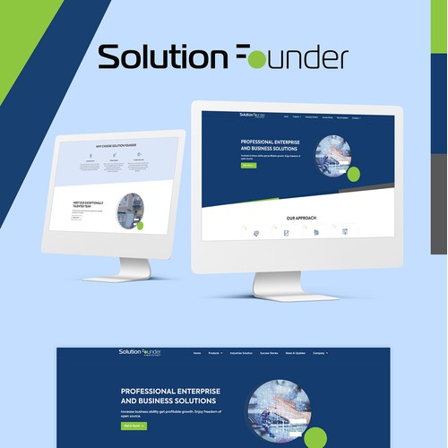 Solution Founder Website Design