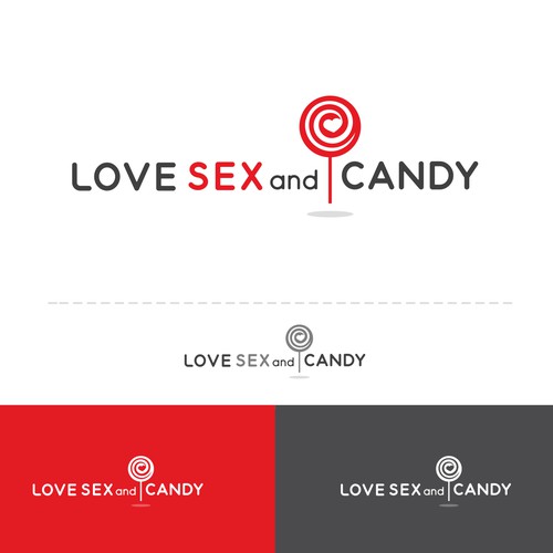 Logo design for LOVE SEX and CANDY