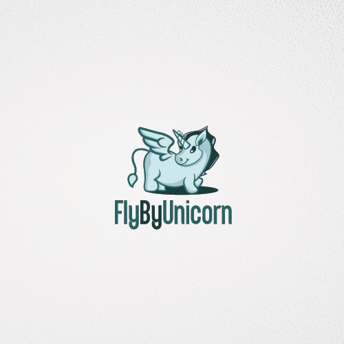 Design a logo for FlyByUnicorn a startup helping WomenInTech- women designers encouraged