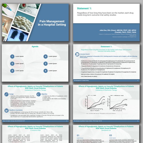 PPT Template for Top Doctors Presentation