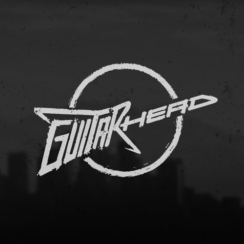 GuitarHead logo concept