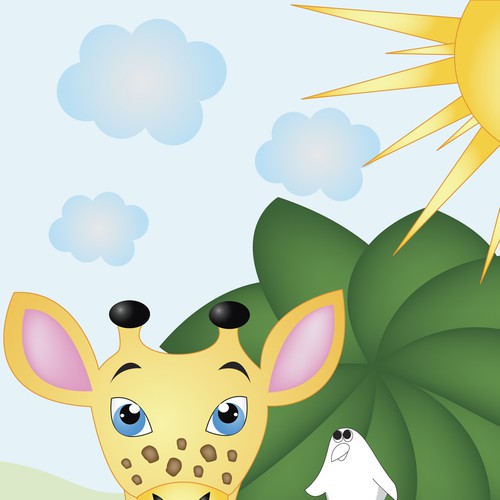 Layout for colorful childrens book