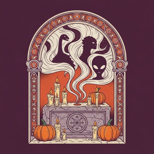 Halloween t-shirt design