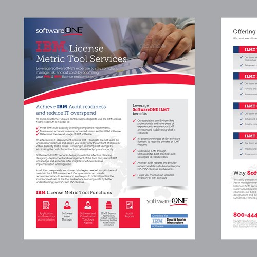 IBM License Metric Tool Service Flyer