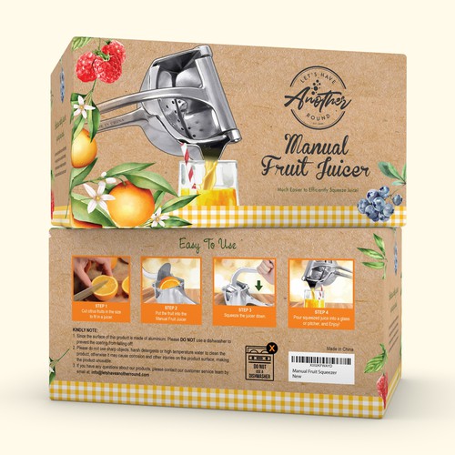 Manual Fruit Juicer