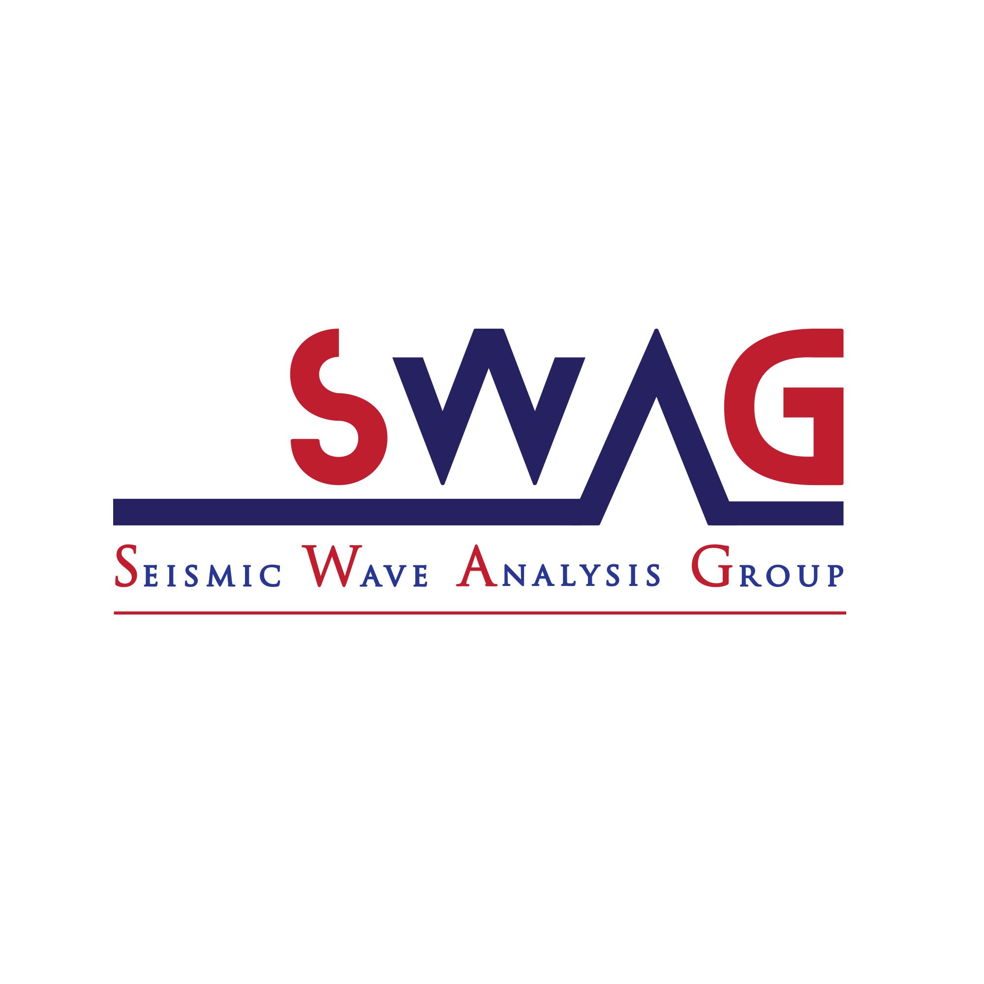 A logo for the Seismic Wave Analysis Group