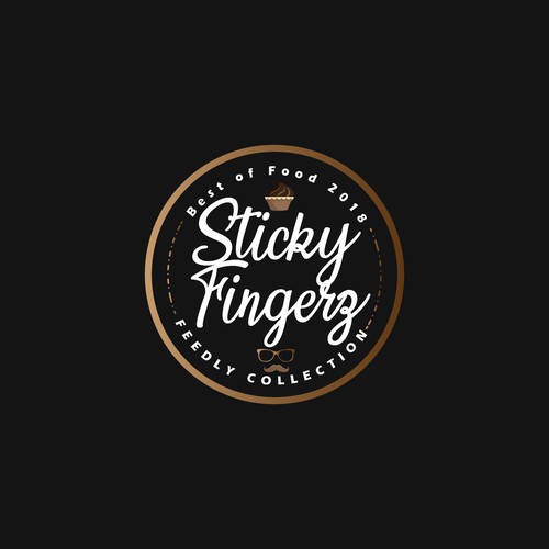 A different logo concept for Sticky Fingerz
