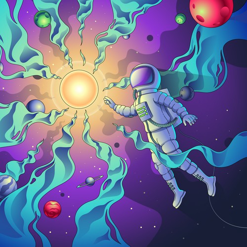 Space Custom Illustration