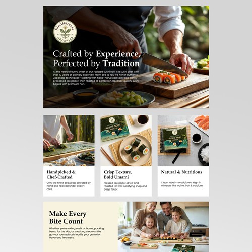 Sushi Nori Amazon A+ content