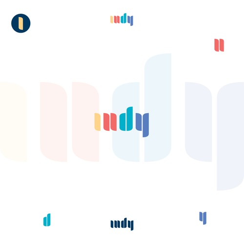 Playful and unique - indy - custom made typographic logo