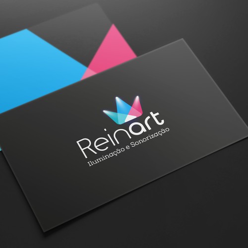 Modern logo for a event lighting company