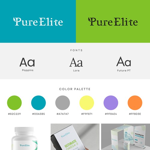 Logo and Branding for Supplement Brand