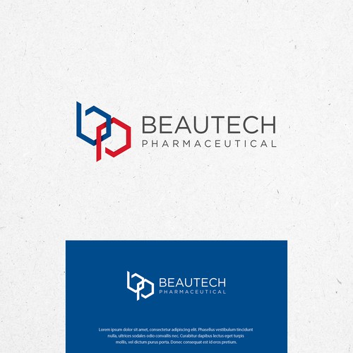 Logo concept for Beautech Pharmaceutical