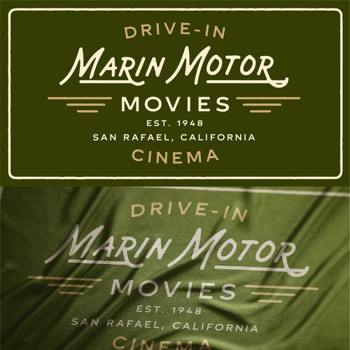 Baner Flag design for Marin Motor Movies