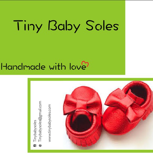 business card Tiny Baby Soles