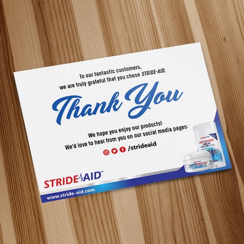 Simple Thank You Card Design