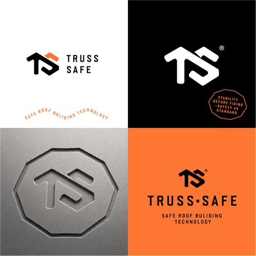 Strong Logo for Roof Building